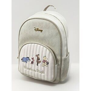 NWT New Disney Winnie The Pooh Faux Leather Backpack Primark LF5